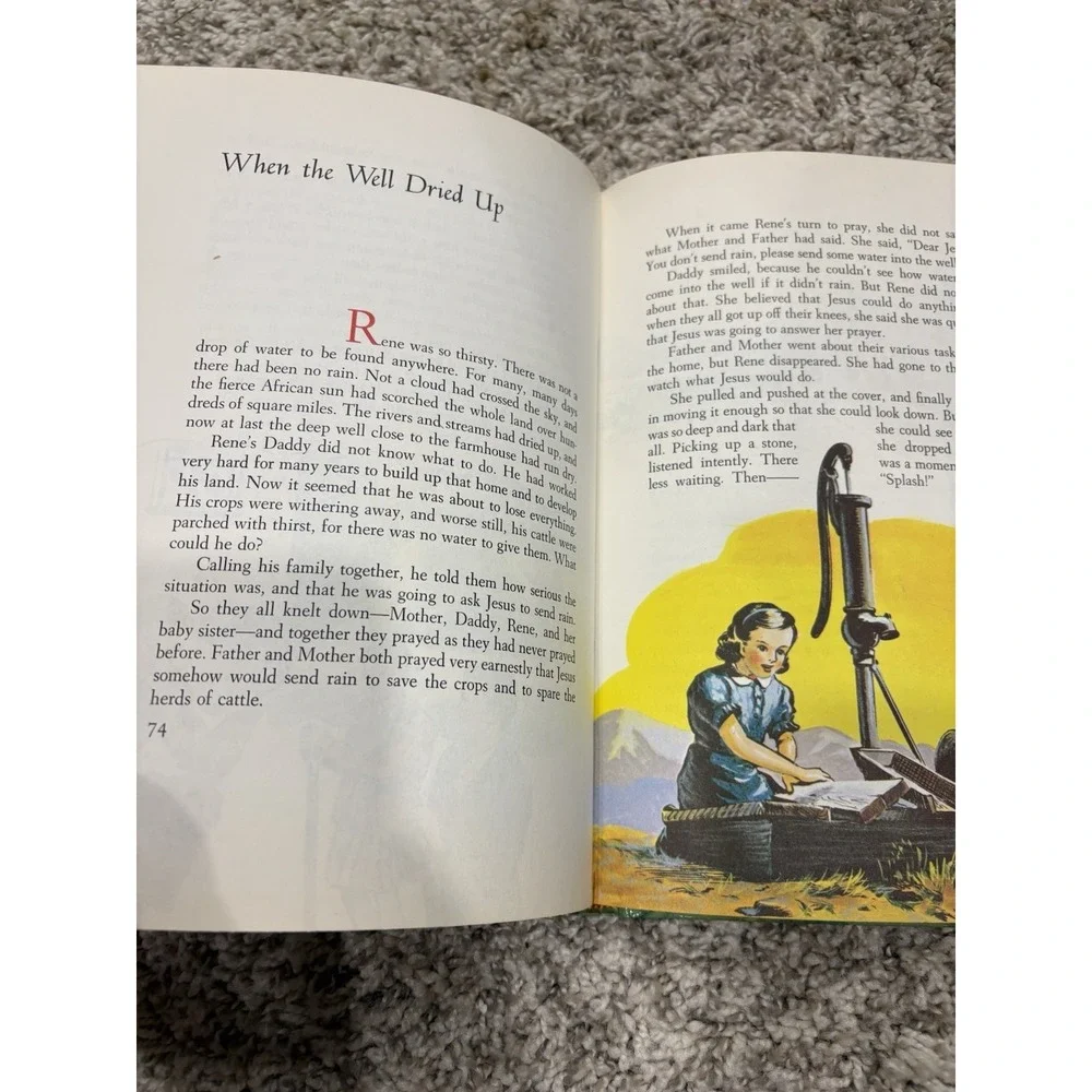 Uncle Arthur's Bedtime Stories Volume 3 Childrens Reading Vintage 1964 Hardcover